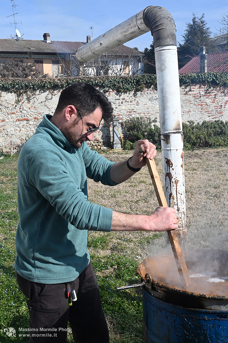 Tradizionale fagiolata di Carnevale.