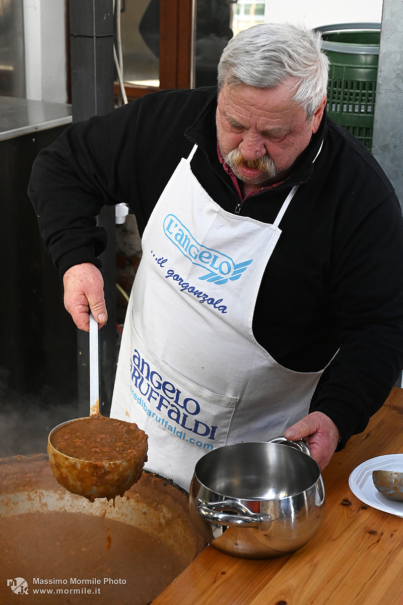 Tradizionale fagiolata di Carnevale.