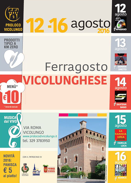 Festa Patronale 'Ferragosto Vicolunghese' 2016