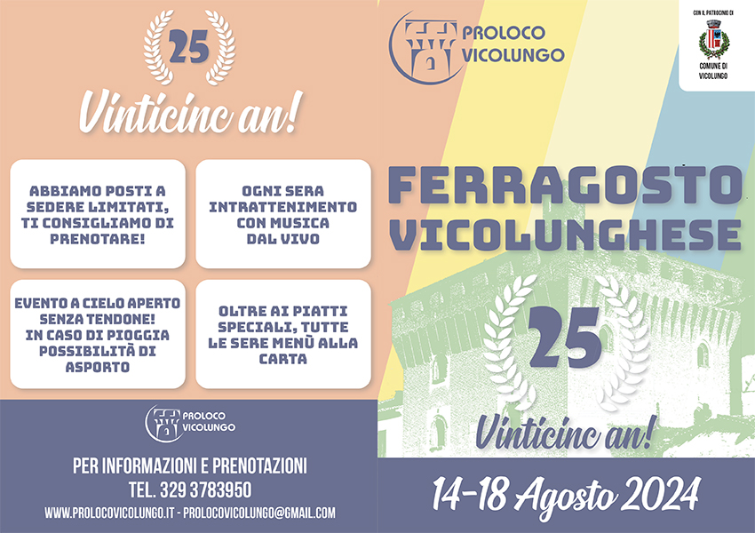 Festa Patronale 'Ferragosto Vicolunghese' 2024